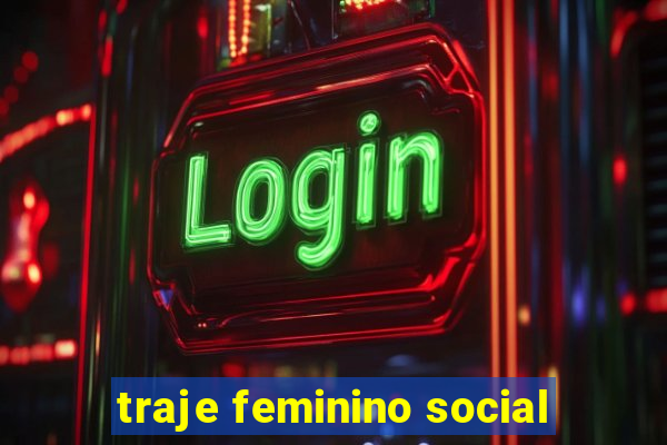 traje feminino social